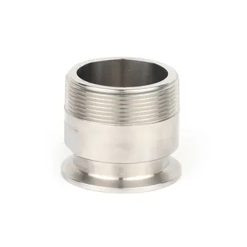 

Sanitary Stainless Steel Tri- Clamp Male NPT Thread Pipe-Fittings Hexagonal