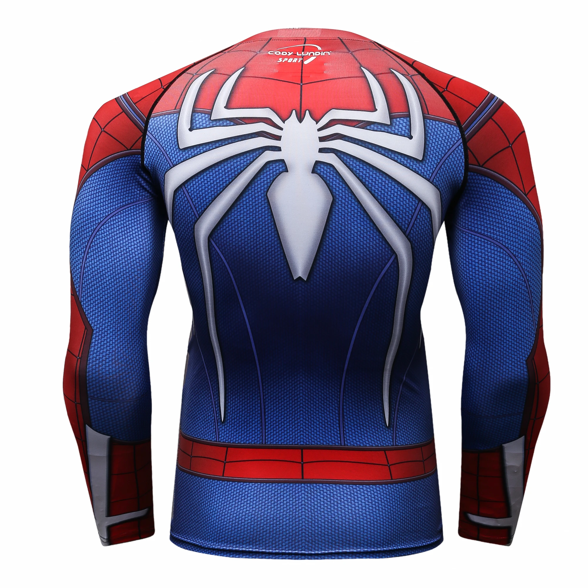 Spider Print Men's T-shirt Gym Clothing Sportswear Running Man Rashguard Sport Compression T Shirt sport t shirt,running t shirt,running t shirts,compression t shirt,men t shirts