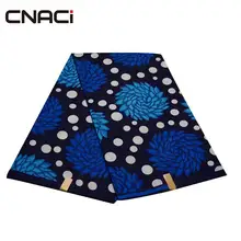 CNACI африканский Hollandais настоящий голландский воск 6 ярдов полиэстер ткань лоскутное печатных Анкара ткань настоящий воск Hollandais батик