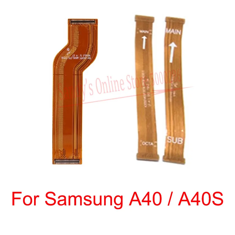 Новая материнская плата разъем ЖК-дисплей USB гибкий кабель для Samsung Galaxy A40 A405 / A40S