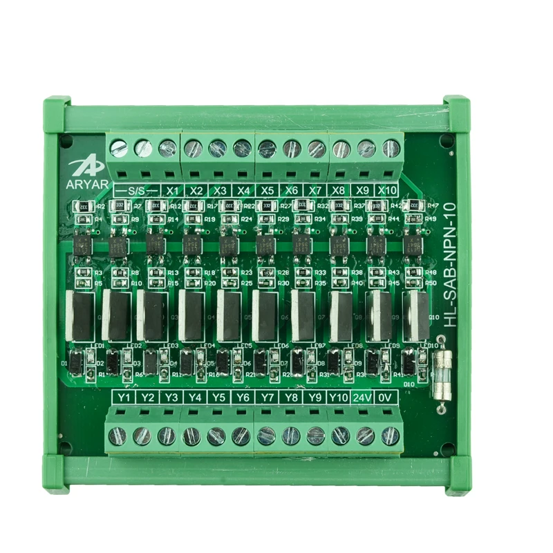 16 Channels Single Chip Microcomputer PLC Signal Amplifier Board output PNP 