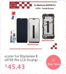 Чехол ocolor для Blackview Bv9700 Pro, жесткий защитный чехол для аккумулятора, запасная крышка для телефона Blackview Bv9700 Pro