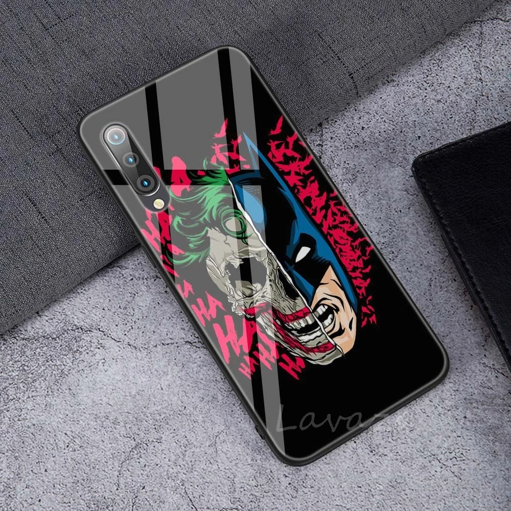 TG19 Мягкий чехол Lavaza Face Joker из закаленного стекла для Xiaomi Redmi Note 5 6 7 Pro mi 8 Lite 9 A1 A2 F1 TPU - Цвет: TG19