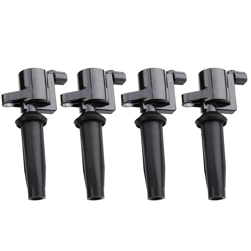 

Pack of 4 Ignition Coils for Ford - ESCAPE FOCUS - Mazda - TRIBUTE - Mercury - MARINER - 2.0 2.3 DOHC Fits FD505 DG501 DG504 DG5