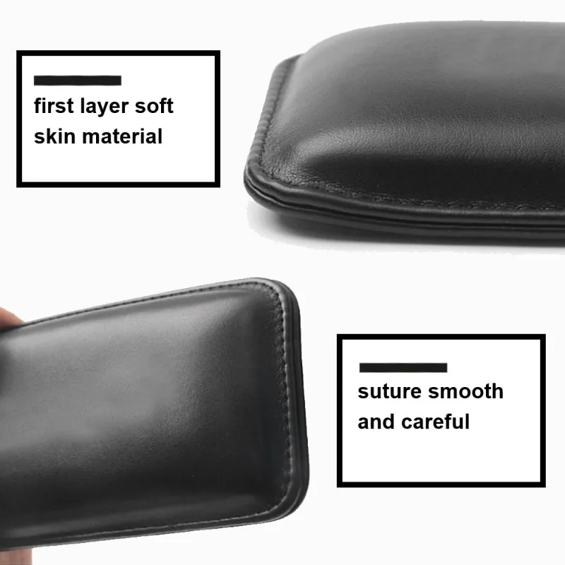 Car Seat Cushion Universal Foot Support Leg Support Leather Knee Pad Support for Car Interior Accessories Comfortable Drive