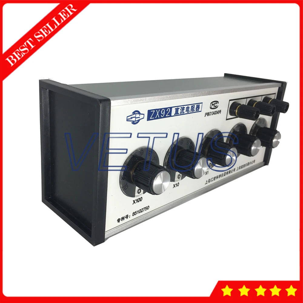 Resistance Meters ZX92 5 Dials Resistor Decade Box with 0.011111.10