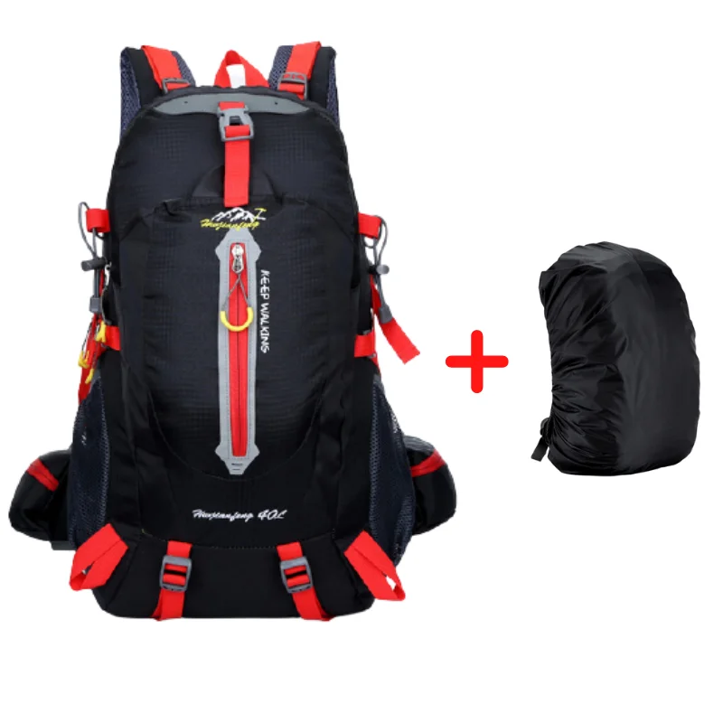 40L Hiking Camping Bag Travel Backpack Outdoor Luggage Rucksack Waterproof Large 