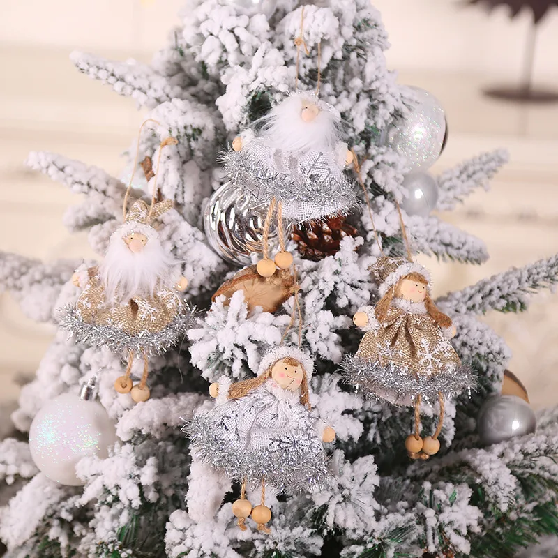 Милый Ангел кукла Рождественское украшение подвеска Рождественская елка подвесное украшение Рождественское украшение для дома Рождество navidad