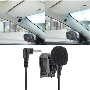 

ONKAR Professional 3.5mm Microphone Car Auto Radio Stereo Mini Plug External Mic For Car DVD GPS Multimedia Navi 3M