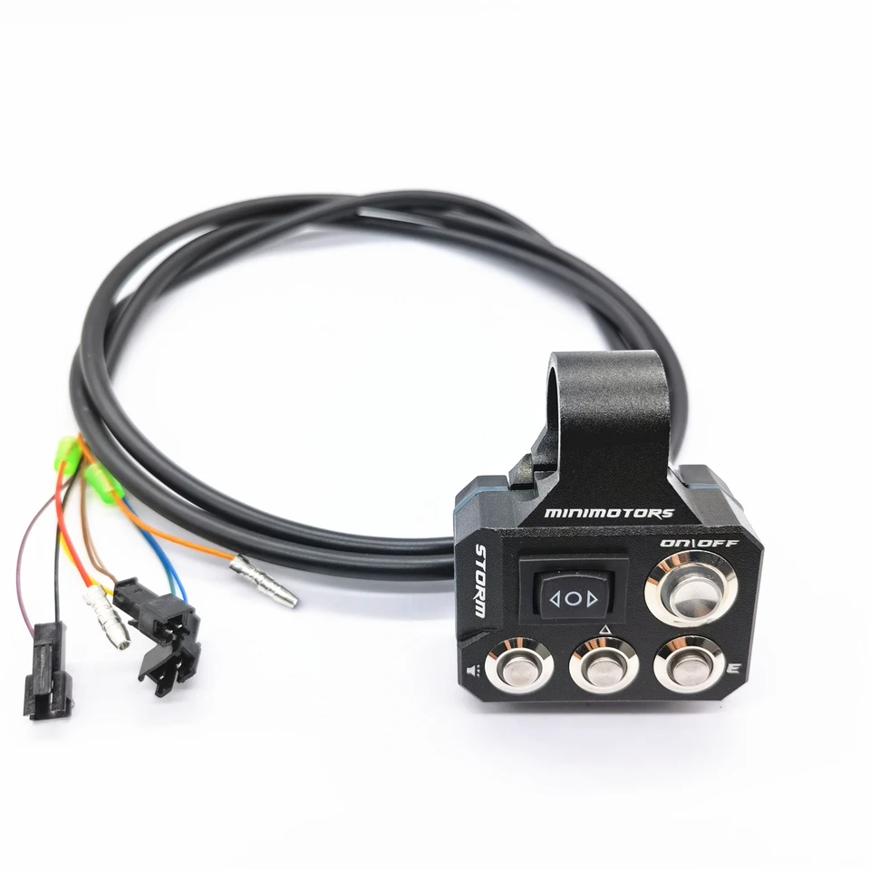 Interrupteur Multi Switch Minimotors Pour Trottinette Dualtron Storm – Noir