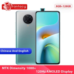 Новая китайская версия Xiaomi Redmi K30 Ultra 8 ГБ 128 Гб Смартфон MTK Dimensity 1000 + Восьмиядерный 6,67 дюйм120 Гц AMOLED дисплей
