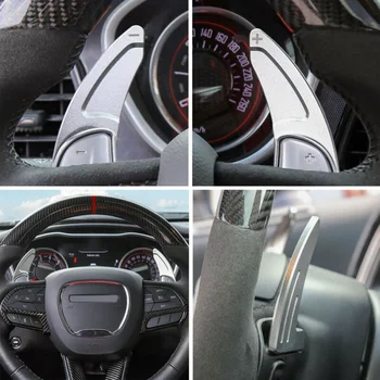 

Button Decoration Trim Trim Silver 5pcs/Set Steering Wheel Shifter Paddle