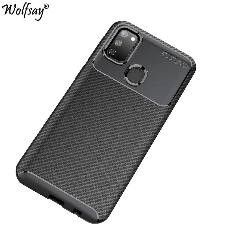 For Samsung Galaxy M21 Case Bumper Silicone Anti Knock Carbon Fiber Shockproof Cover For Samsung M21 Case For Galaxy M21 6 4 Mobile Phone Cases Covers Aliexpress