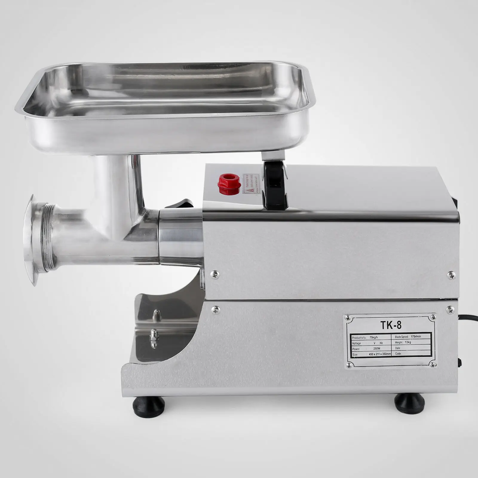 

Electric Meat Grinder Premium Mincer Sausage Kibbe Maker Stainless Steel