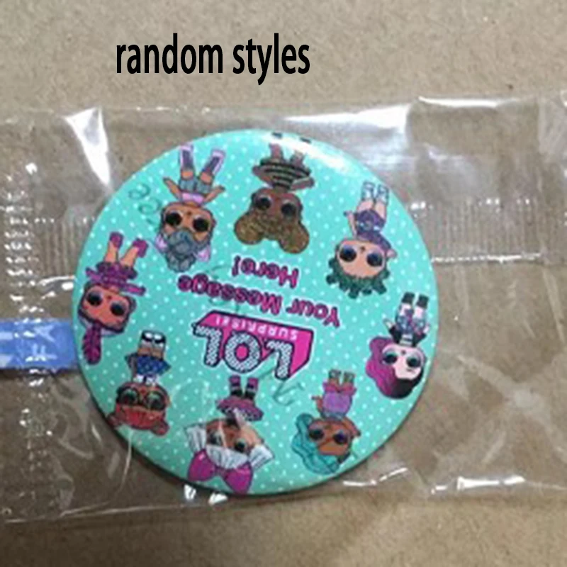 LOL niespodzianka lol lalki odznaka dekoracje na imprezę urodzinową dzieciak Anime rysunek kreskówka małe naszywki na ubrania Party Dress Boys Girls -