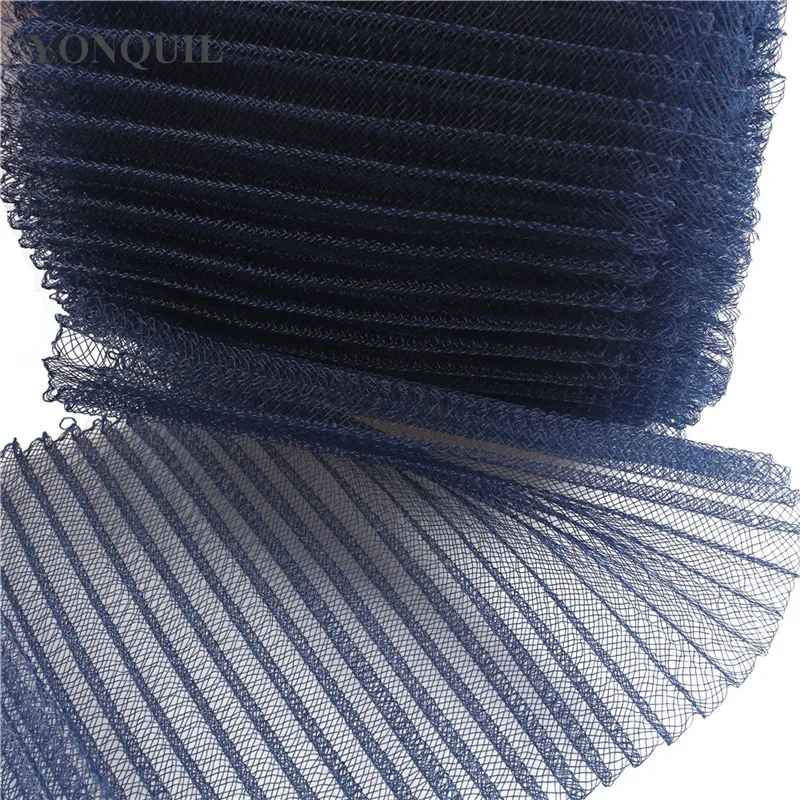 Multiple Color12CM/16 CM Crinoline Horsehair 100% Nylon Net Fabric Hair Accessories Fascinators Craft15 Yards/Lot |