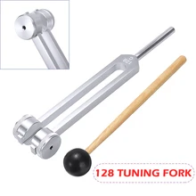 Diagnostic-Tool Chakra-Hammer-Ball Tuning-Fork 128HZ Sound-Healing-Therapy Health-Care