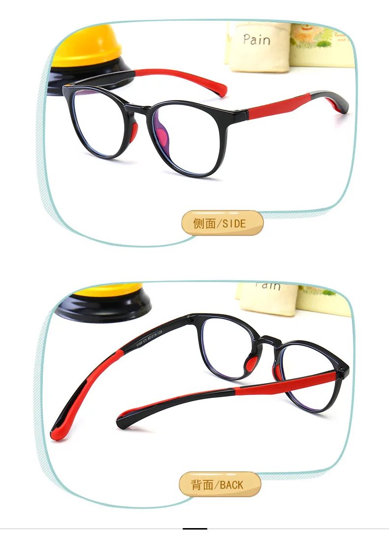 Новая модная квадратная детская прозрачная рамка для очков для маленьких мальчиков, женские очки в винтажном стиле, прозрачные линзы, оптические очки