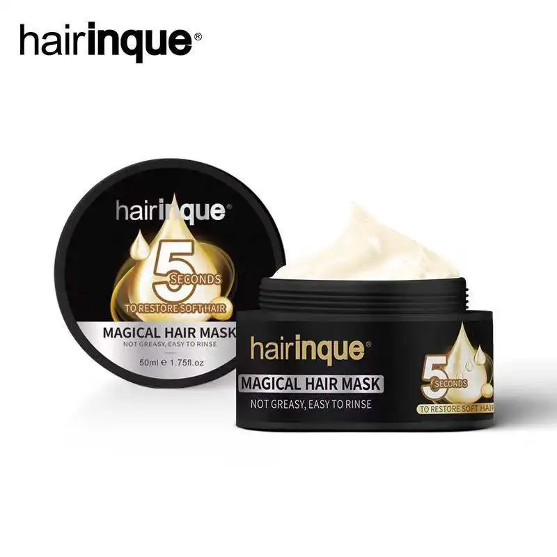 

50ml HAIRINQUE Magical Treatment Hair mask Moisturizing Nourishing 5 Seconds Repairs Hair Damage Restore Soft Hair Care Mask