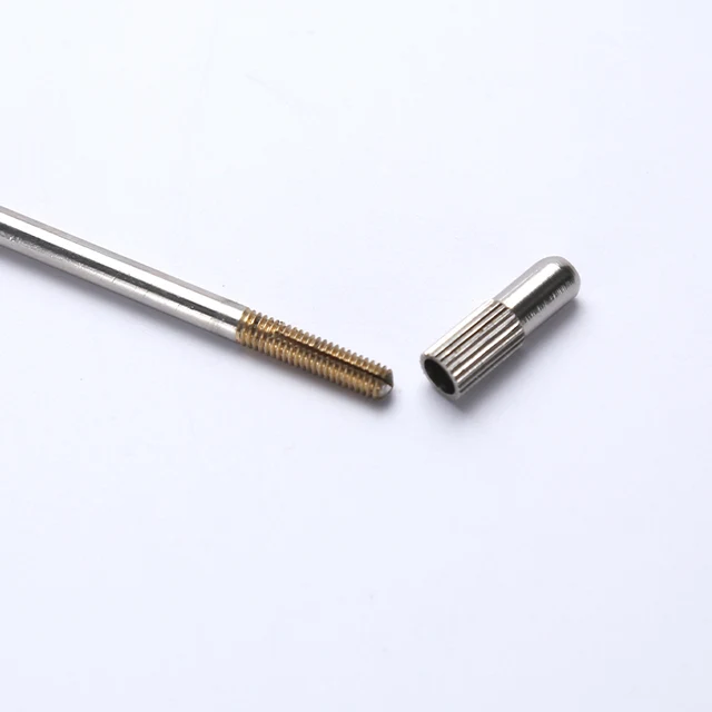 Mikrobiológia Oltási Oltó Rúdfogantyú Hurok És 20 Nichrome Huzal Tű Laboratóriumi Baktériumok Tenyészete - Image 2