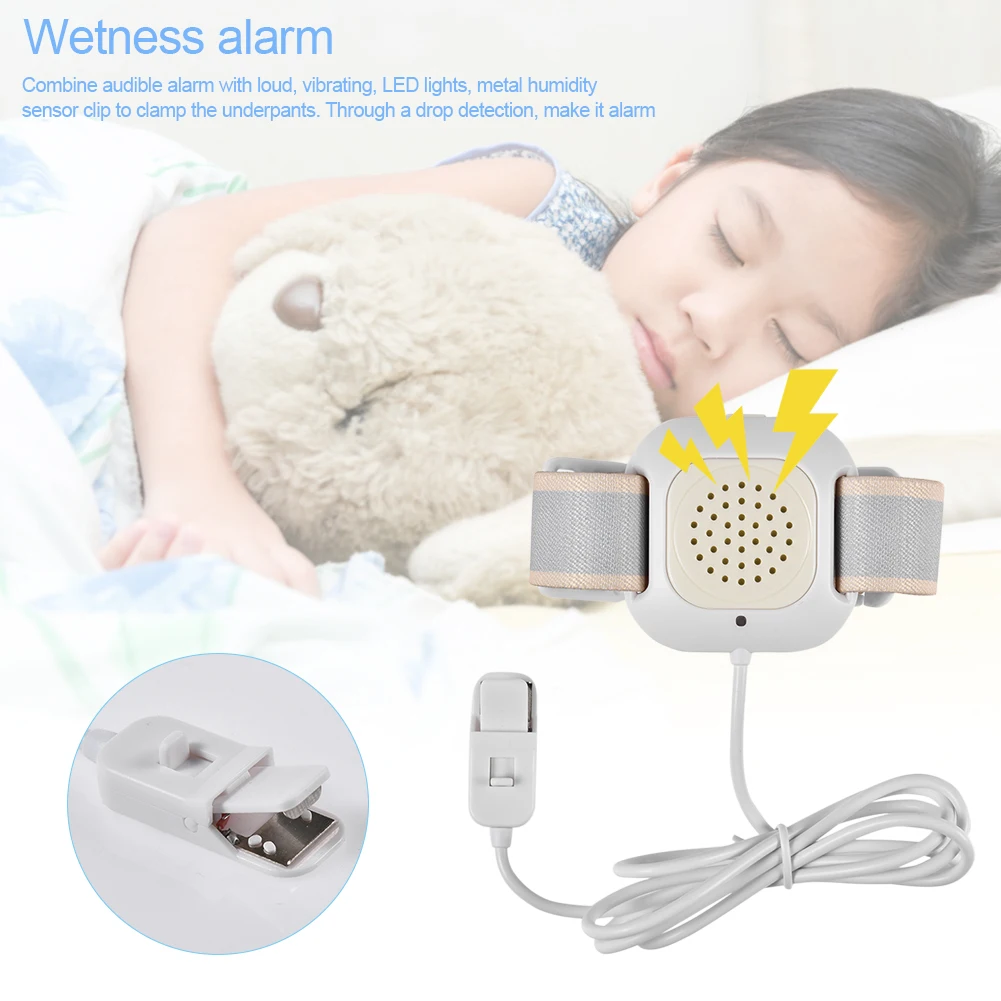 Alarma de cama para bebés y niños, orinal de entrenamiento con alarma nocturna