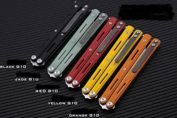 

NEW Maxace SERPENT STRIKER G10 Handle 14C28N Steel Stonewashed Blunt Knife Free Shipping