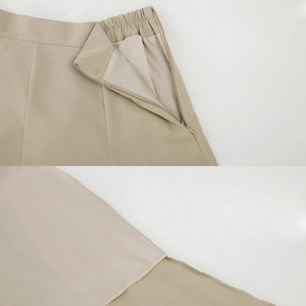 FREE OSTRICH 2019 Women Long Pleated Skirt High Waist Casual Party Cotton Thin Solid Solid Color Plus Size Loose Skirts 920