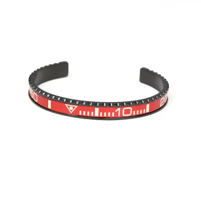 Циферблат стальной браслет "Спидометр"& Браслеты bracciale uomo нержавеющая сталь браслеты манжета браслет ободок Pulseiras Бижутерия - Окраска металла: as picture