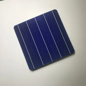 

Monocrystalline 156mmx156mm solar cell 4.8W 0.5V Photovoltaic silicon cell 19.6% efficiency for diy solar panel 100pcs/Lot