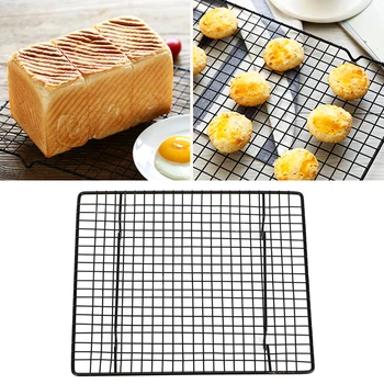 

Baking Tray Tools Kitchen Accessories Cake Cooling Grid Rack Cookies Biscuits Drying Stand Holder Bread Muffins Cooler Stand
