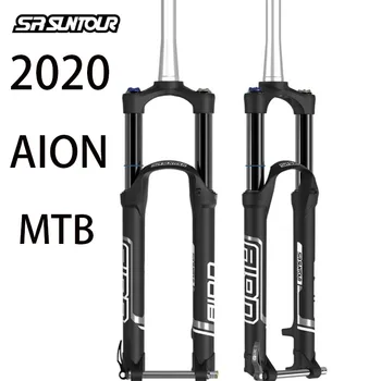 

SR SUNTOUR bicycle fork AION spinal tube 27.5 inch MTB stroke 130mm suspension type air damping shock absorber front fork