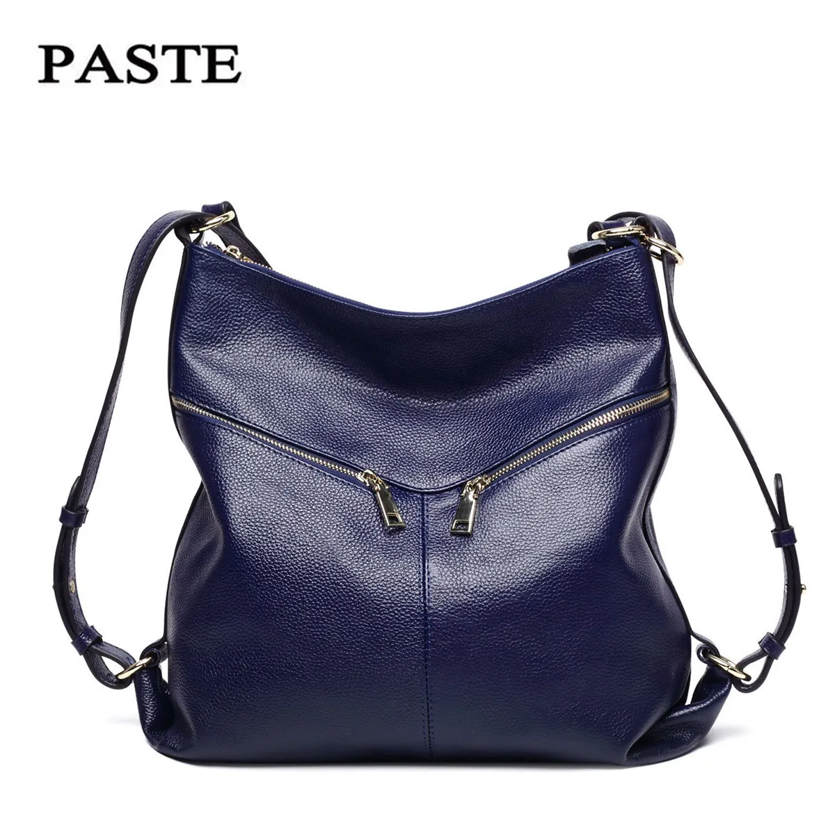 

Head Layer Cowhide Single Shoulder Genuine Woman Leisure Shoulders Package Soft Leather Backpack Joker