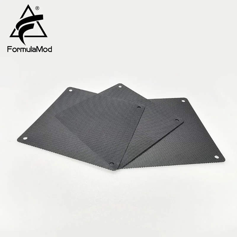 FormulaMod Fm-FCW, 120 мм сетки воздушного фильтра, пылевые фильтры, подходящая черная сетка, 120x120 мм для 120 вентиляторов - Цвет лезвия: 3 Pieces