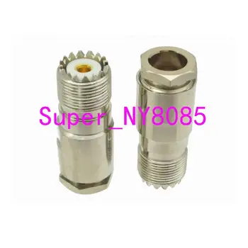 

1pce UHF female jack SO239 clamp RG8 LMR400 RG165 7D-FB RF connector