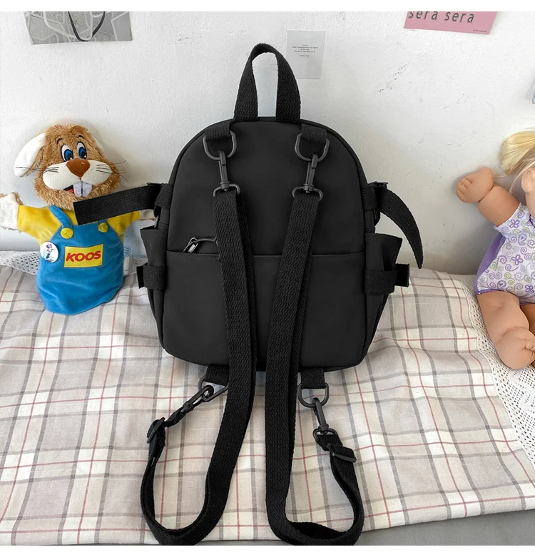 Small Women's Backpack Girls School Bag Waterproof Nylon Fashion Japanese Casual Young Girl's Bag Female Mini