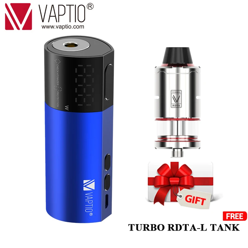 Vaptio набор для электронных сигарет VEX 100 Вт испаритель инновационный дисплей
