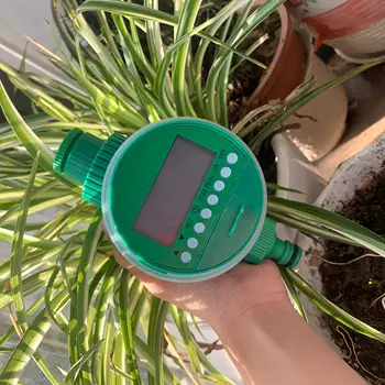 

Garden Watering Timer Ball Valve Automatic Digital LCD Electronic Water Timer Home Garden Irrigation Timer Watering System