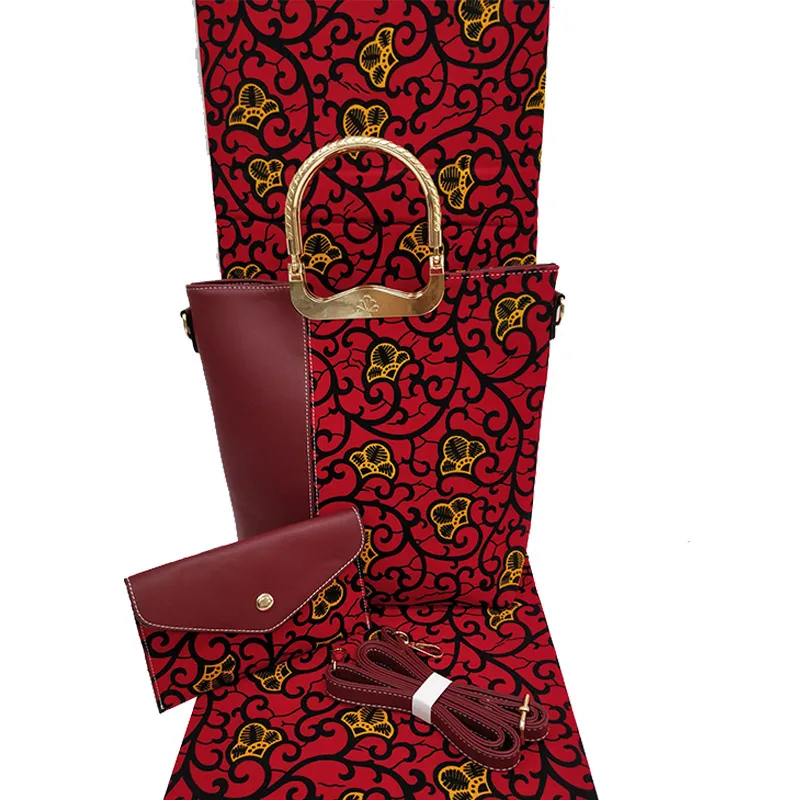 Модная дизайнерская африканская восковая сумка, Африканский принт и Сумочка/Африканский воск с сумками/африканские ткани H17101801