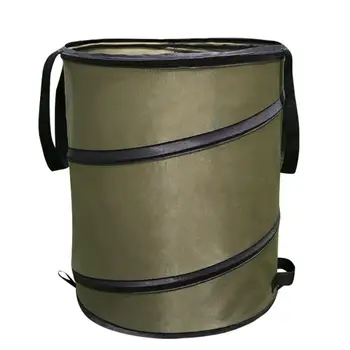 

Garden Trash Can Pop-Up Trash Can Portable Foldable Garbage Can Leaf Trash Can Garbage Storage Bag Flower Collection Box