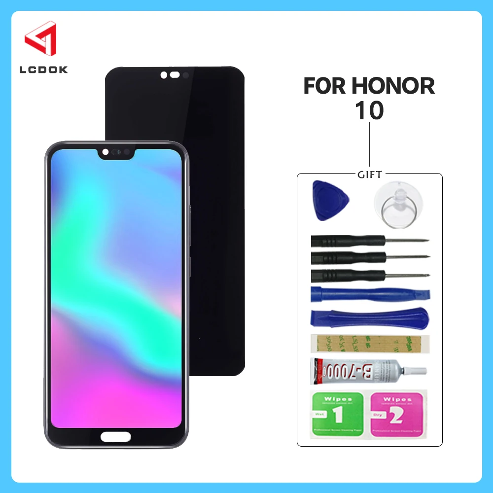 

High QUality LCD For Huawei Honor 10 COL-L29 COL-L09 LCD Display Touch Screen Digitizer Assembly Panel Replacement Parts