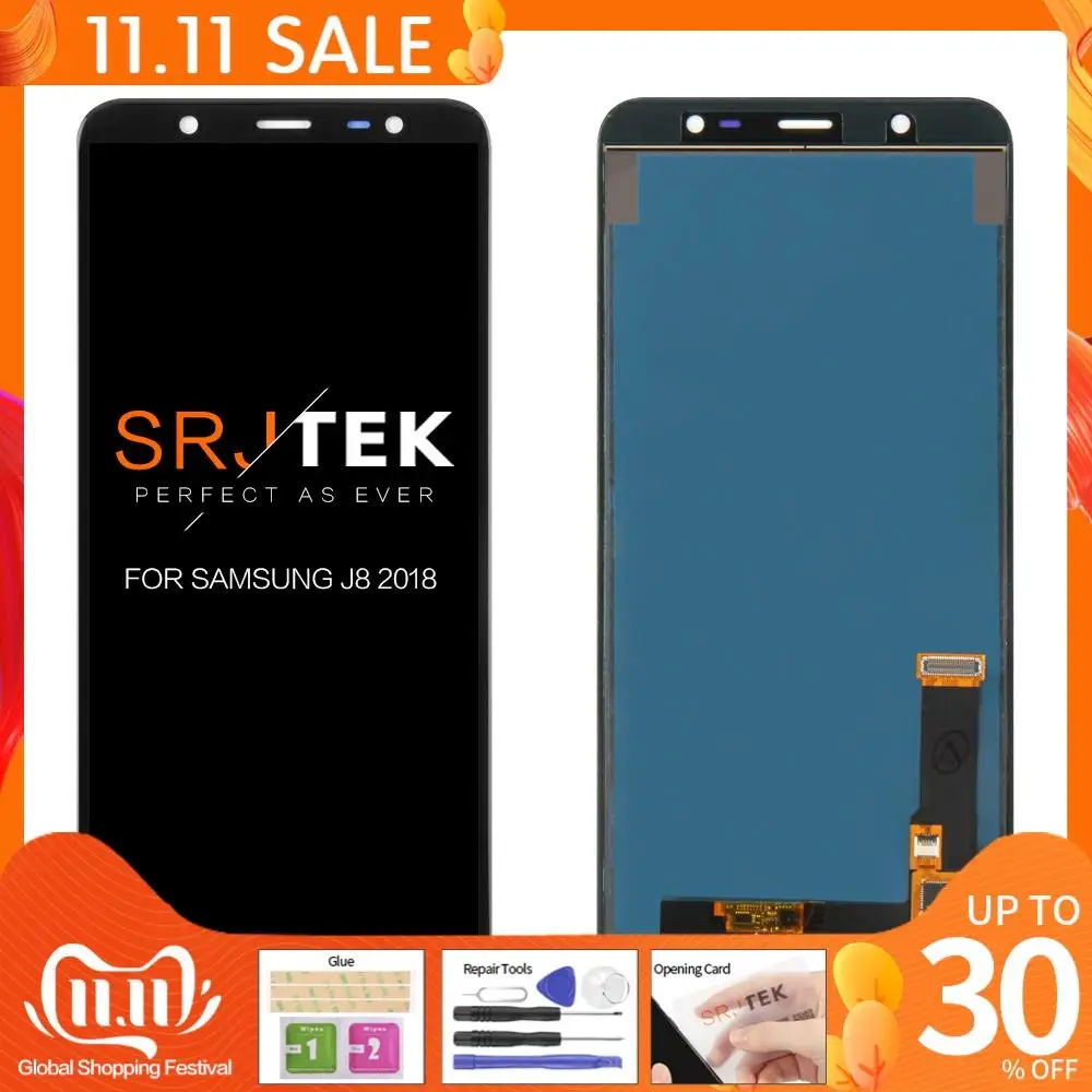 

Adjustable J810F Screen For Samsung Galaxy J8 2018 LCD J800 J800FN J810F J810Y J810 LCD Touch Screen Digitizer Display Assembly