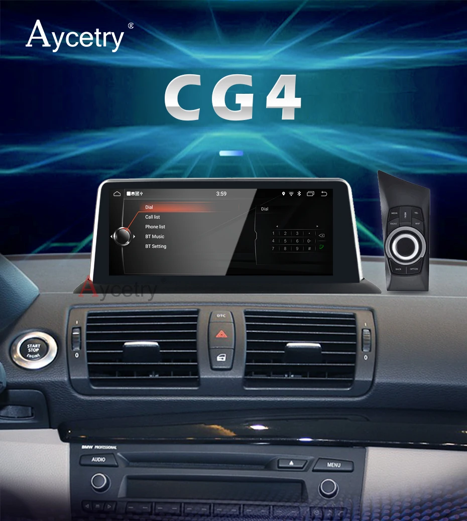 Best Android 9.0/7.1 4G 64G IPS Screen Auto Radio for BMW 1 Series 120i E87 E81 E82 CCC CIC NBT System GPS Navigation no DVD Player 2