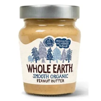 

WHOLE EARTH Organic Smooth '100% Peanuts' Peanut Butter 227g (PACK OF 1)