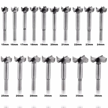 

100% Brand New And High Quality 17PCS Woodworking Forstner Drill Bits Set Wood Working Cutter 15mm-38mm Hole Saw