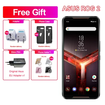 Перейти на Алиэкспресс и купить Новый Asus ROG телефон 2 игровой телефон 6,59 дюйм8 ГБ ОЗУ 128 Гб ПЗУ Snapdragon 855 + NFC ROG телефон II ZS660KL 6000 мАч Android 9 мобильный телефон