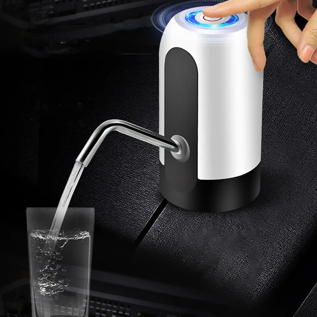 Насос для бутыля с водой зарядка через Usb автоматический насос для питьевой воды портативный Электрический диспенсер для воды переключатель для водяного Насосное устройство