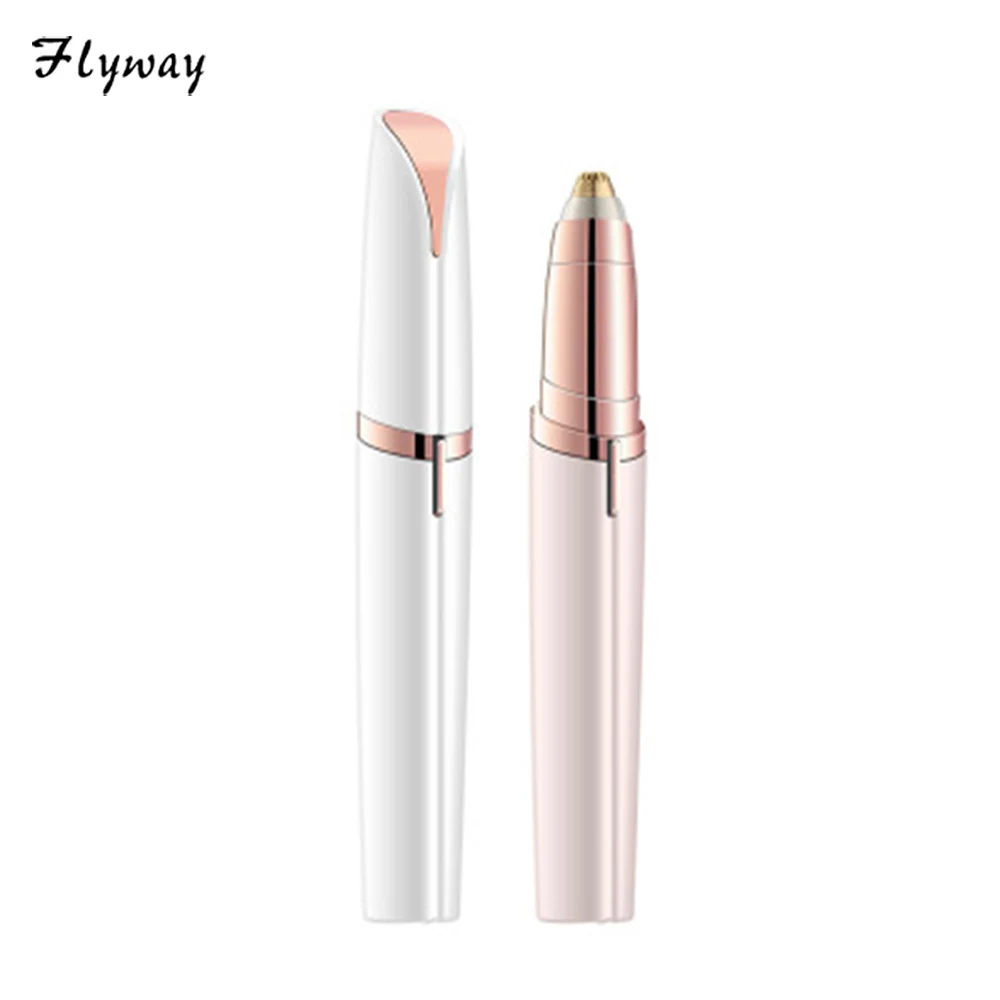 

Popular Electric Eyebrow Shaping Knife Lipstick style rechargeable eyebrow repairer 3 Colors for Beauty Gifts Lady eyebrow trimm
