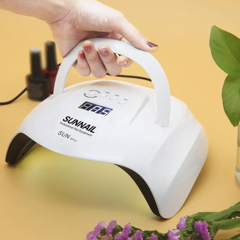 Sunx Plus 80 Вт УФ-лампа для сушки светодиодный ЖК-дисплей 42 светодиодный светильник для отверждения гель-лака Авто зондирования Маникюр для ногтей, инвентарь