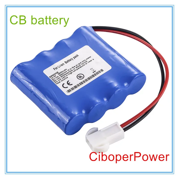 От производителя Замена EM9000E 2600mAH, 1 год ЭКГ батарея