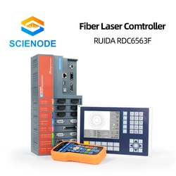 Scienode ruida rdc6563f fibra controlador a laser cartão sistema de controle do laser painel para máquinas de corte de gravação a laser de fibra novo